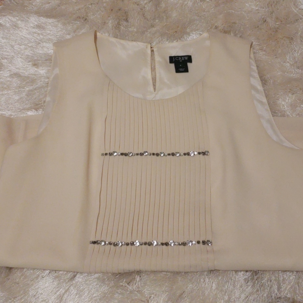 Embellished Pleated Front Shell - image 2